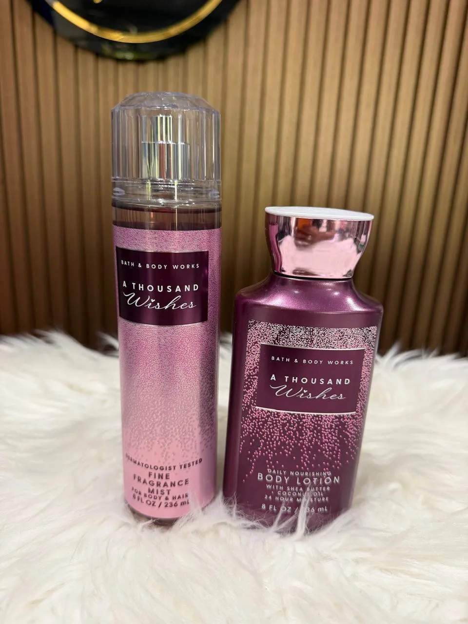 Set Bath and Body Works A Thousand Wishes con mist y loción